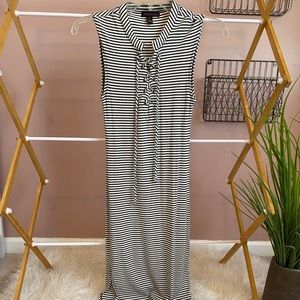 Stripped Fitted dress